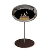 Le Feu Steel Low Dome - Chromed Silver by Le Feu