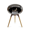 Le Feu Ground Low Dome - Chromed Silver by Le Feu