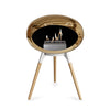 Le Feu Ground Low Dome - Chromed Rose Gold by Le Feu