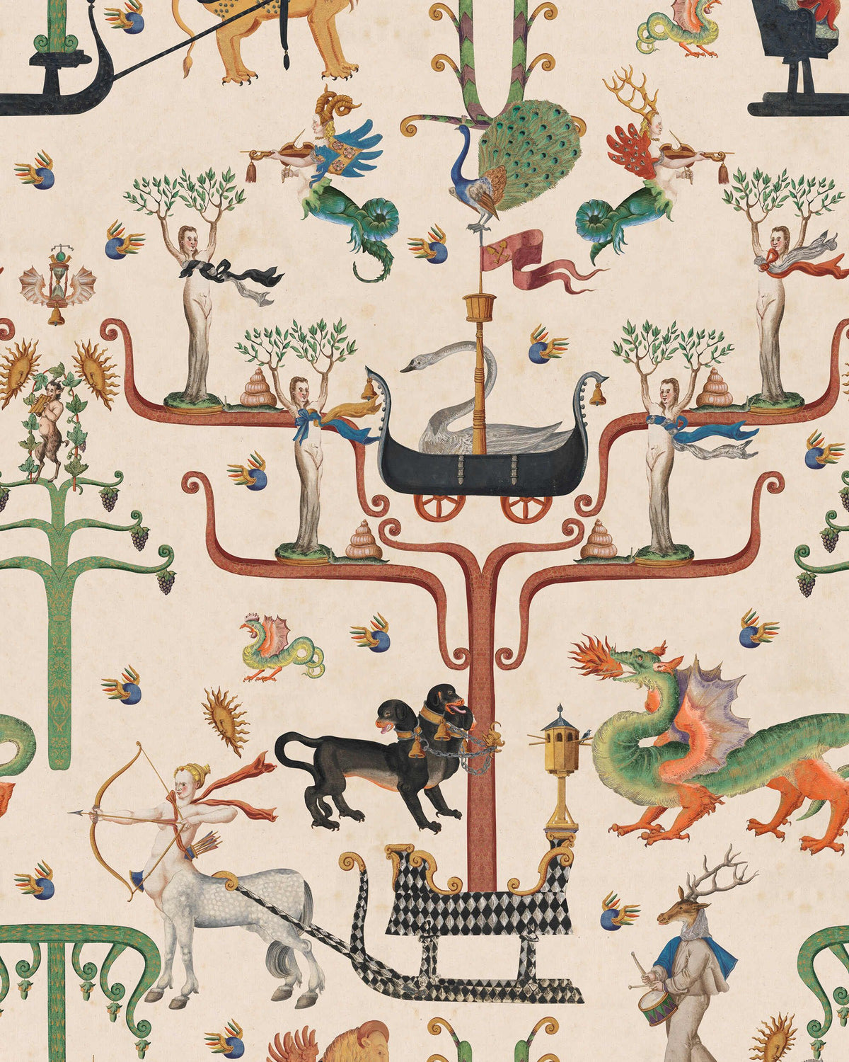 FAIRIES AND DRAGONS Wallpaper by Mindthegap