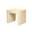 White concrete seat by Fatboy, modern outdoor seating with a smooth, minimalist design and sturdy construction.