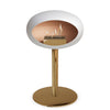 Le Feu Steel Low Dome - White by Le Feu