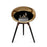 Le Feu Ground Low Dome - Chromed Rose Gold by Le Feu