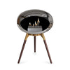 Le Feu Ground Low Dome - Chromed Silver by Le Feu