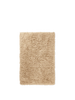 Light sand Meadow High Pile Rug by Ferm Living, soft textured accessories with plush, high pile in a 140x200 cm size.