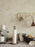 Set of three Ferm Living Pond trivets made of aluminium, decorative accessories for protecting surfaces from hot dishes.