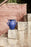Blue Verso Table Vase by Ferm Living, modern ceramic accessory with sleek design, perfect for tabletop decor.