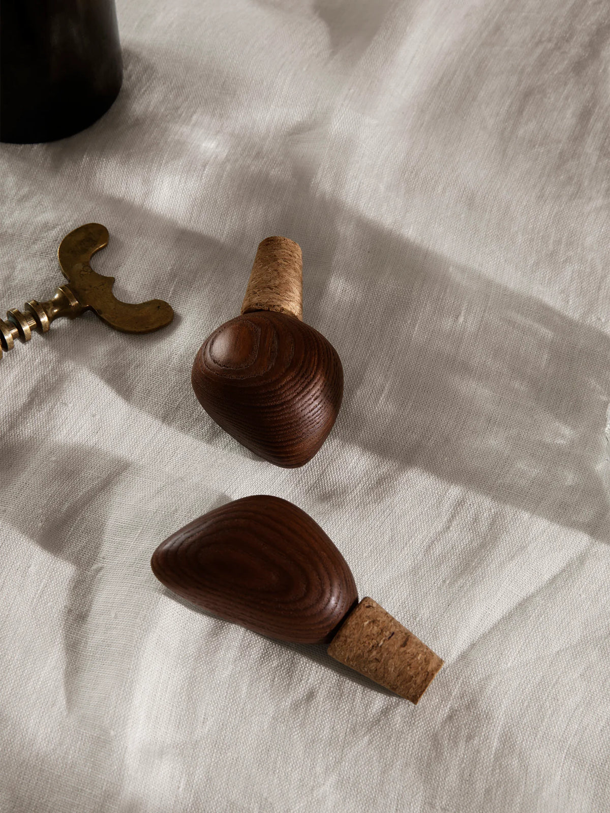 Cairn Wine Stoppers - Set of 2 by Ferm Living