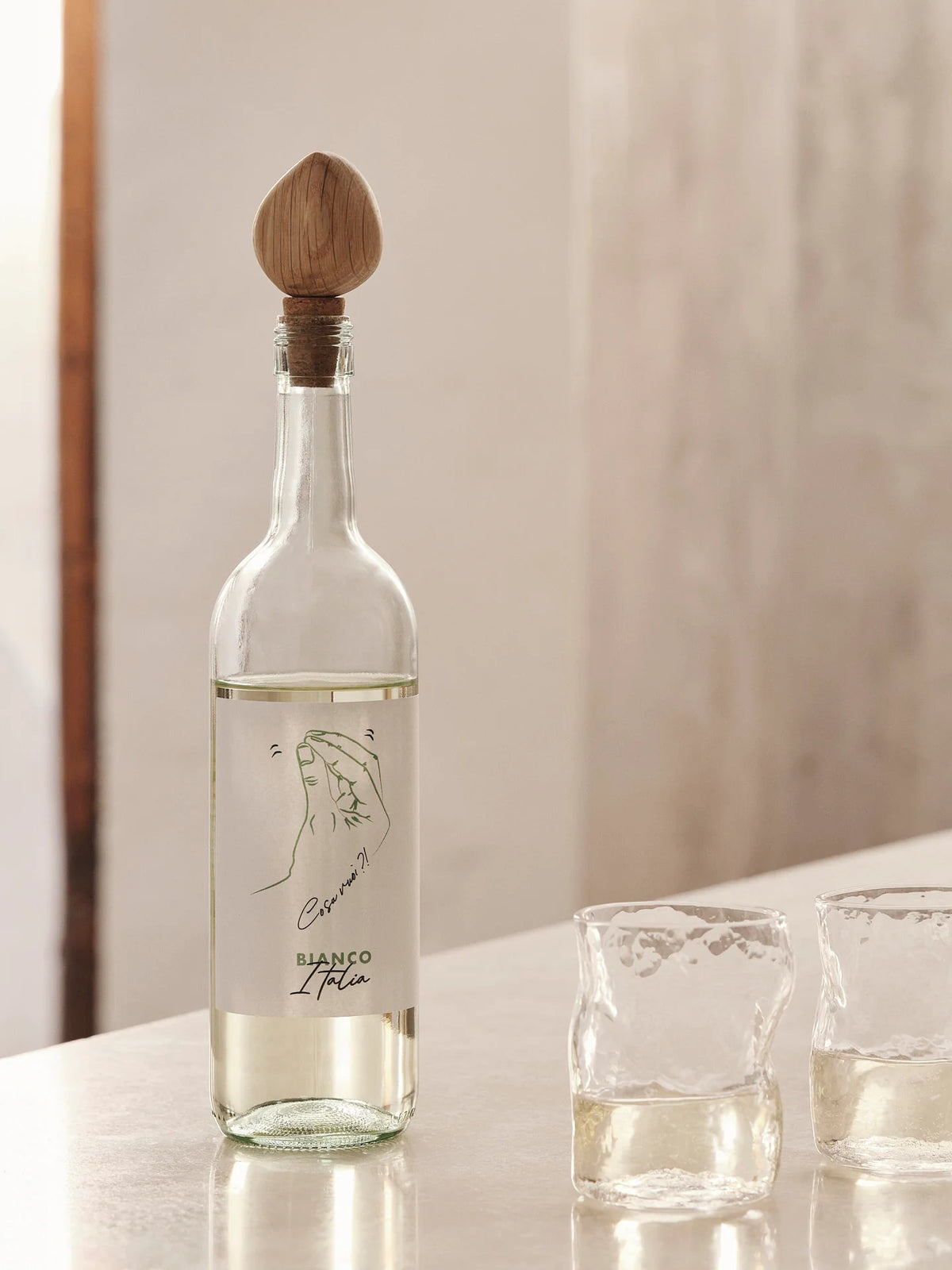 Cairn Wine Stoppers - Set of 2 by Ferm Living
