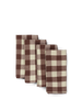 Bothy Check Napkins - Set of 4 by Ferm Living