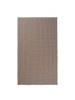Ferm Living Bothy Check table cloth with red and white check pattern, made of fabric, draped over a table as an accessory.