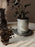 Ferm Living Auran Pot, galvanized metal accessory with modern design, suitable for plants or decorative use.