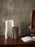 Off-white Moire Vase by Ferm Living, a stylish ceramic accessories piece with textured pattern, designed for decorative display.