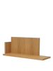 Ferm Living Stagger Shelf, a modern accessories wall shelf with a unique staggered design for stylish storage.