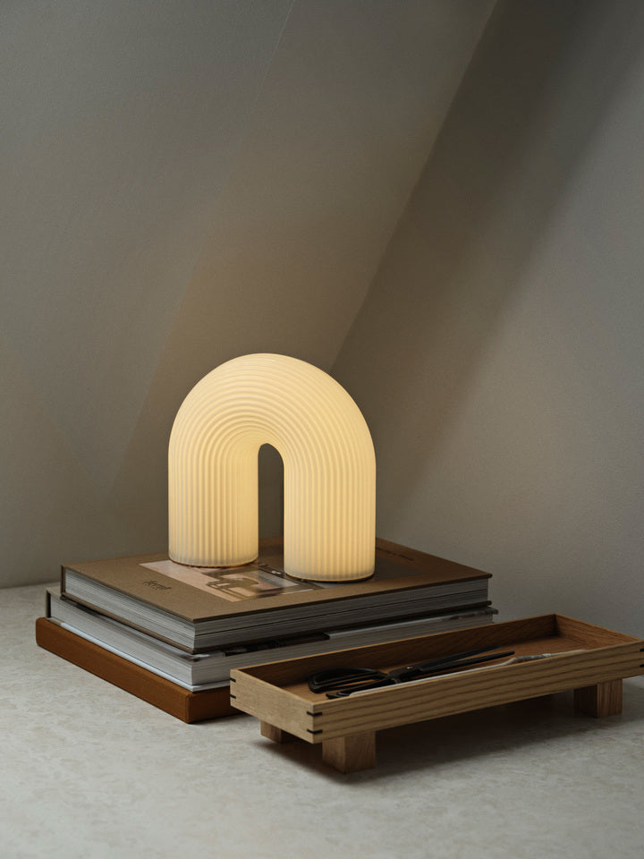 Vuelta Lamp by Ferm Living, modern lighting fixture with a sleek, minimalist design perfect for contemporary interiors.