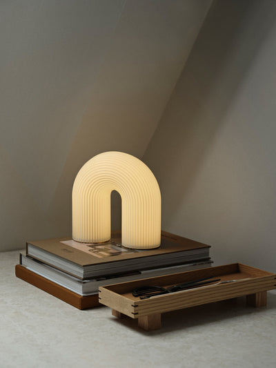 Vuelta Lamp by Ferm Living, modern lighting fixture with a sleek, minimalist design perfect for contemporary interiors.