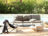 Canapé 3 places Desert - Noir par Ferm Living