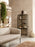 Haze Vitrine - Reeded glass Black Lifestyle