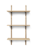 Sector Shelf - Triple - Narrow by Ferm Living