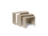 Shard Cluster Tables - Set of 3 by Ferm Living