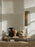 Kona Display Table by Ferm Living featuring natural oak veneer, modern design, and sleek rectangular shape for stylish home decor.