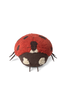 Kids' floor cushion featuring a cute ladybug design named Maria by Lorena Canals, soft and colorful for children's play areas.