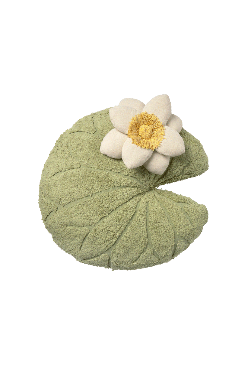 Water Lily Floor Cushion by Lorena Canals