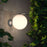 Black IC Lights outdoor ceiling and wall lighting by Flos, modern design for exterior illumination.