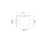 Black IC Lights outdoor ceiling and wall lighting by Flos, modern fixture perfect for exterior lighting.