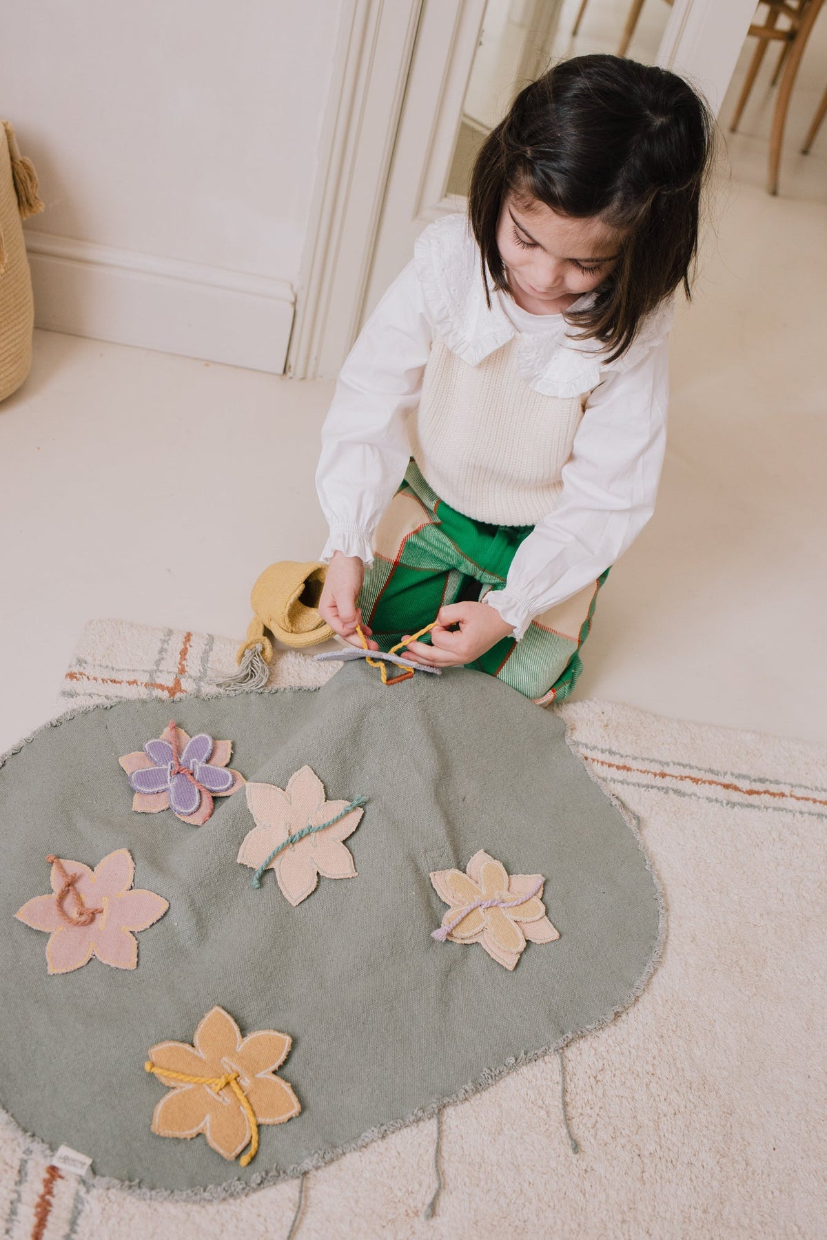 Small World Green Toy - Flower Garden by Lorena Canals