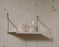 Single Shelf – Warm White Steel by Frama