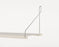 Single Shelf – Warm White Steel by Frama