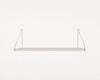 Single Shelf – Warm White Steel by Frama