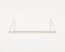 Single Shelf – Warm White Steel by Frama