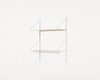 Shelf Library – Warm White Steel by Frama