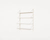 Shelf Library – Warm White Steel by Frama