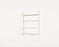 Shelf Library – Warm White Steel by Frama