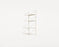 Shelf Library – Warm White Steel by Frama
