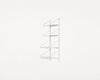 Shelf Library – Warm White Steel by Frama