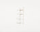 Shelf Library – Warm White Steel by Frama