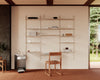 Shelf Library – Warm White Steel by Frama