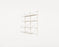 Shelf Library – Warm White Steel by Frama