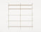 Shelf Library – Warm White Steel by Frama