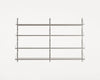 Shelf Library – Stainless Steel by Frama