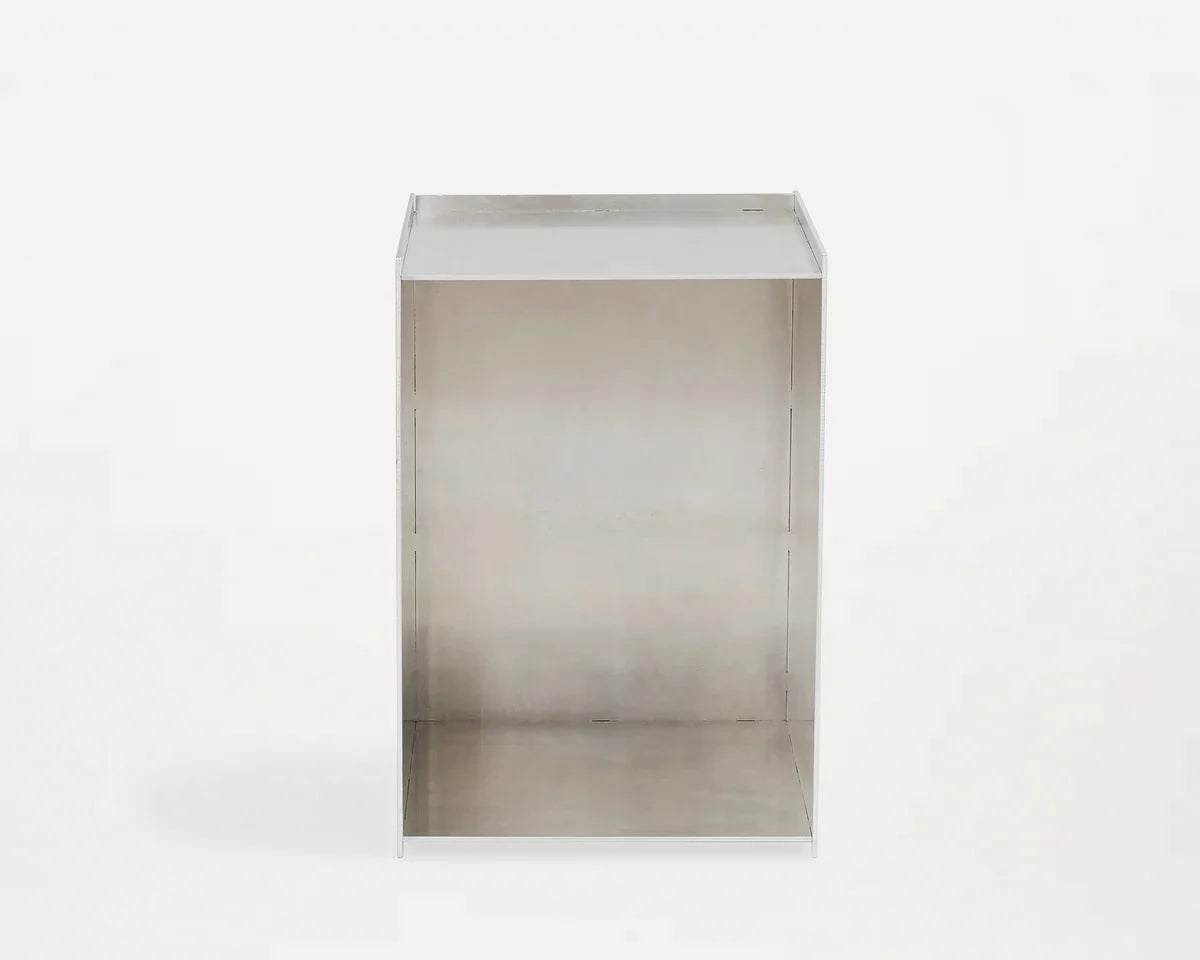 Table Rivet Box | Aluminium par Frama
