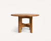 Farmhouse Trestle Table – 120 Ø Round by Frama