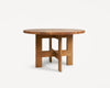 Farmhouse Trestle Table – 120 Ø Round by Frama