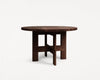 Farmhouse Trestle Table – 140 Ø Round by Frama
