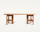 Table à tréteaux Farmhouse – Planks de Frama