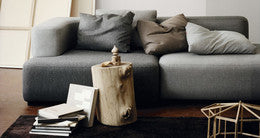 Alphabet Sofa Series PL210-1 2-Seater by Fritz Hansen